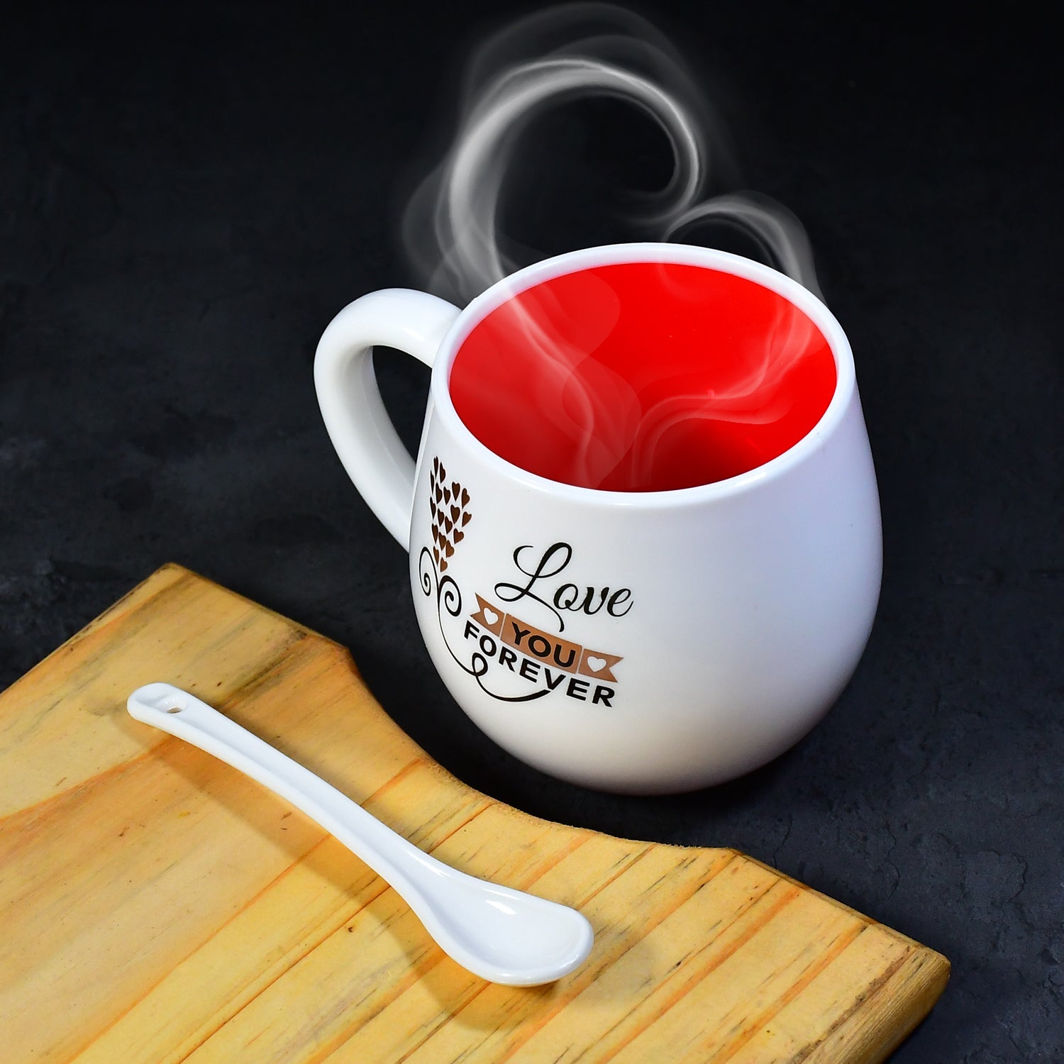 4975 Multi design coffee Mug With Spoon and box packing. Ceramic Mugs to Gift your Best Friend Tea Mugs Coffee Mugs Microwave Safe. DeoDap 4975 Multi design coffee Mug With Spoon and box packing. Ceramic Mugs to Gift your Best Friend Tea Mugs Coffee Mugs Microwave Safe. DeoDap